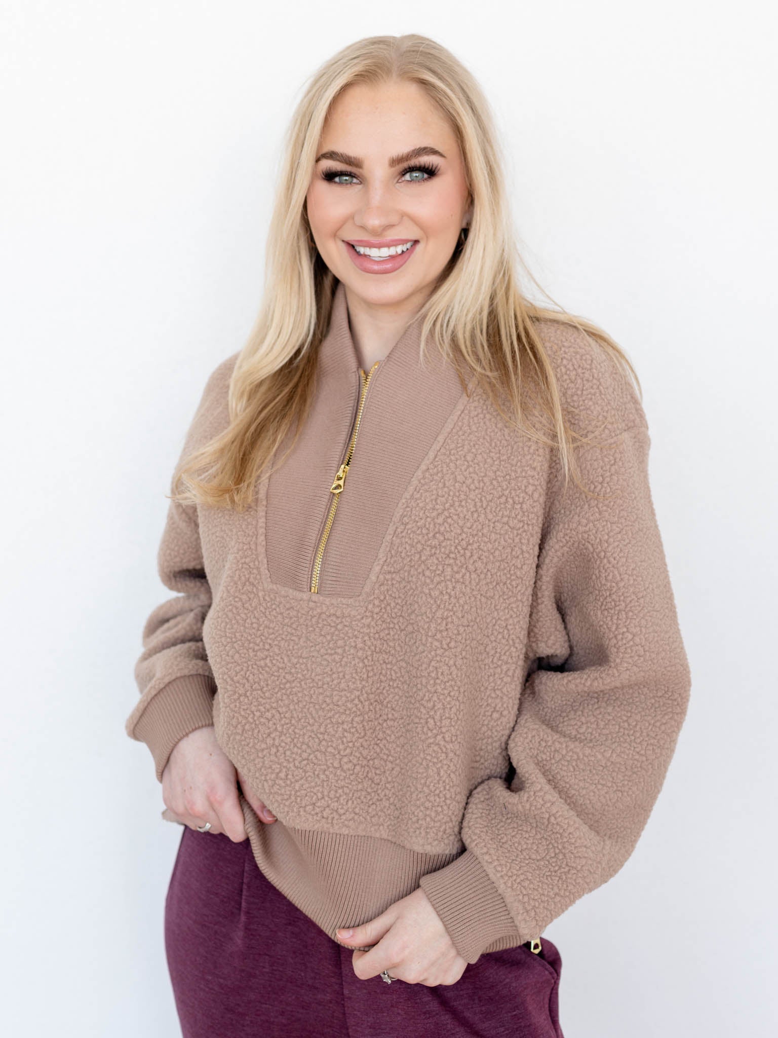 VARLEY Mumford Half Zip Fleece – Leela and Lavender