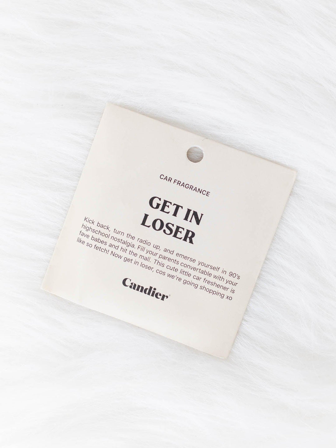 Candier-Candier Get In Loser Car Perfume - Leela and Lavender