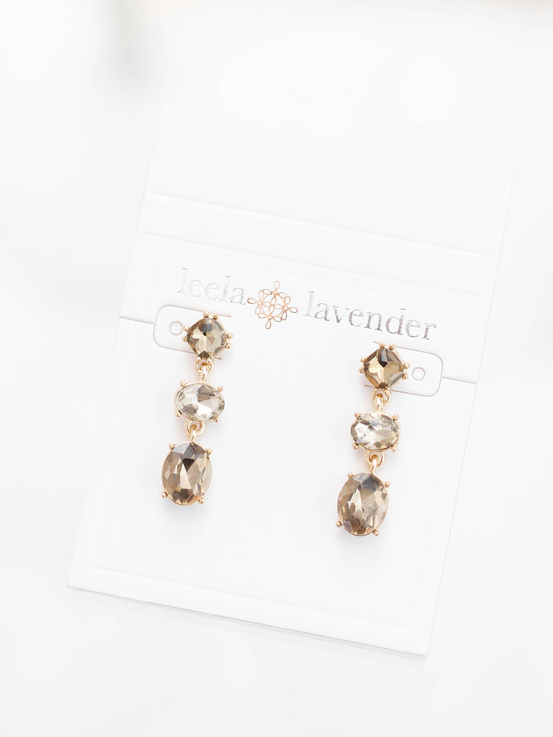 New Prospects-Smoky Stone Topaz Drop Earrings - Leela and Lavender