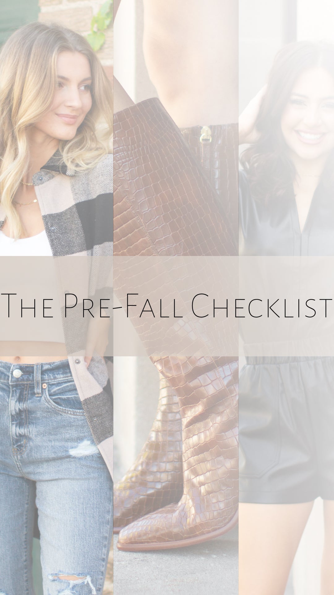 The Pre-Fall Checklist - Leela and Lavender