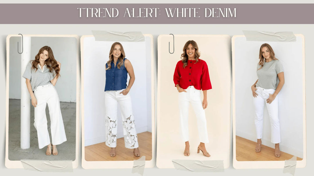 White Denim: The Elevated Staple Your Closet Needs