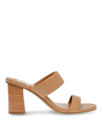 textured heel sandal