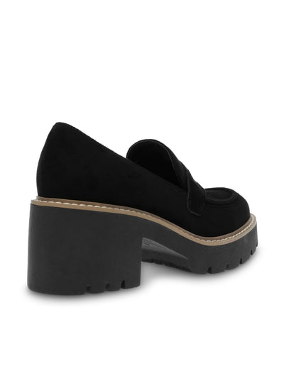 block heel loafer