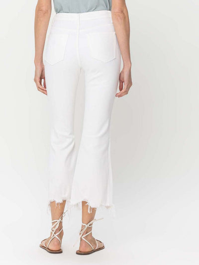 flare denim pants