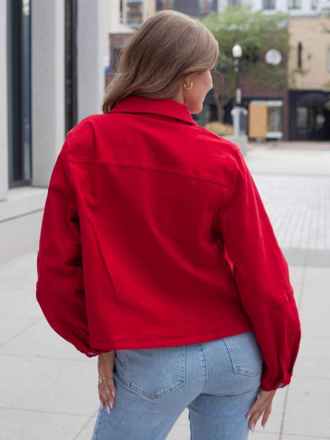 KUT Ruby Bailey Button Front Jacket