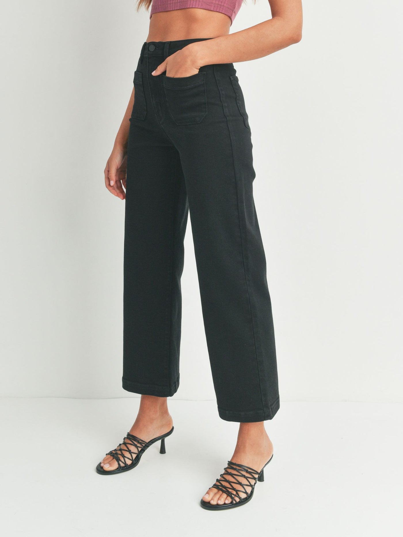 patch pocket denim