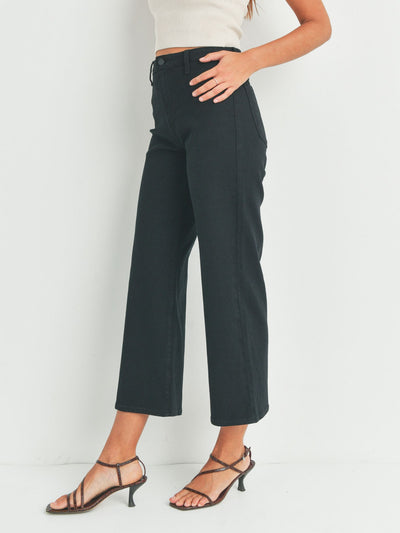 cropped trouser denim