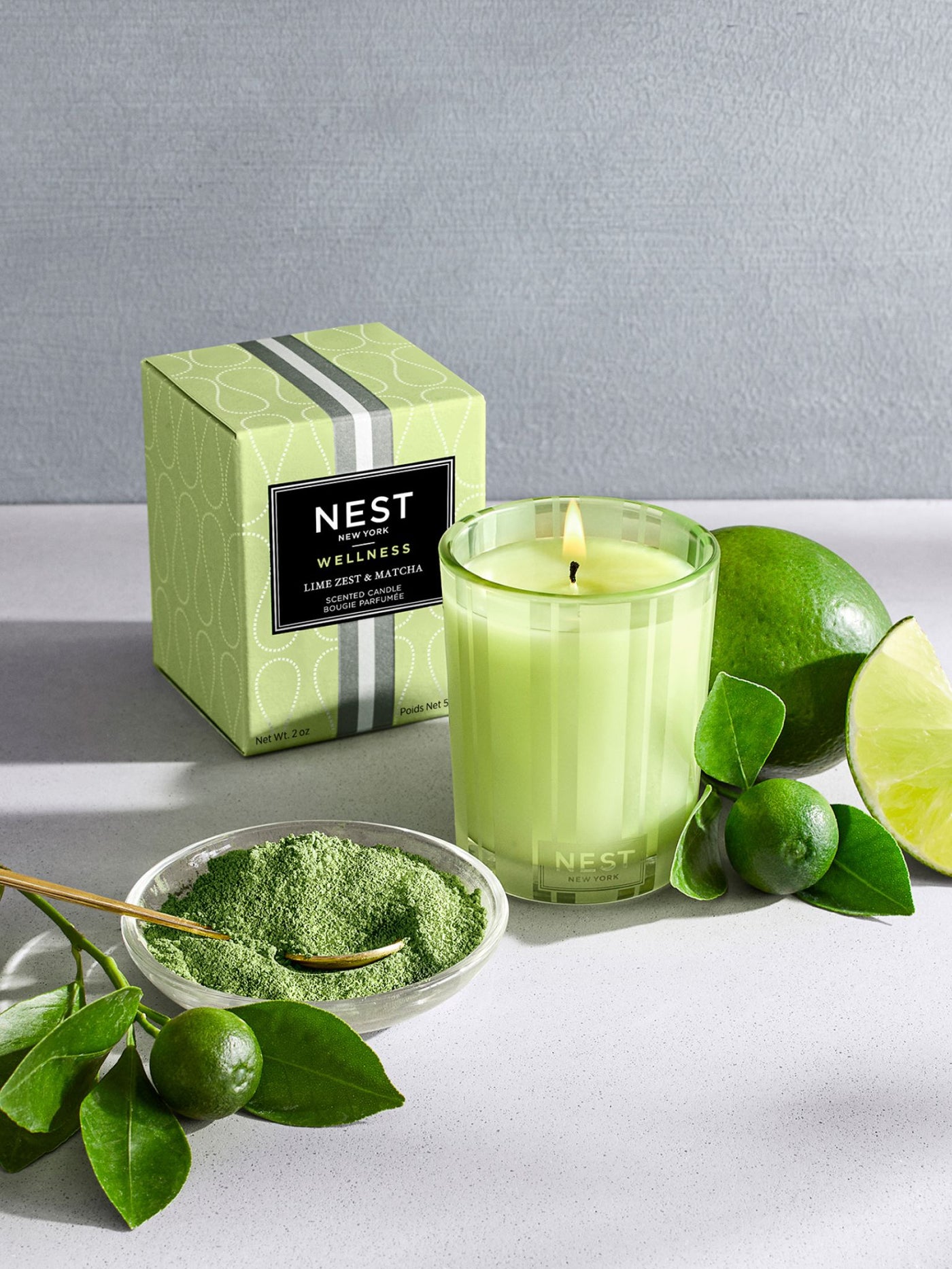 lime zest candle
