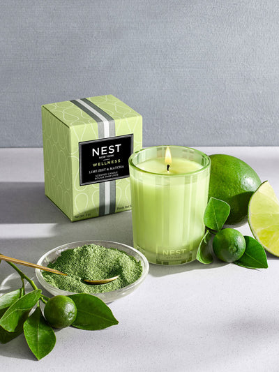 lime zest candle