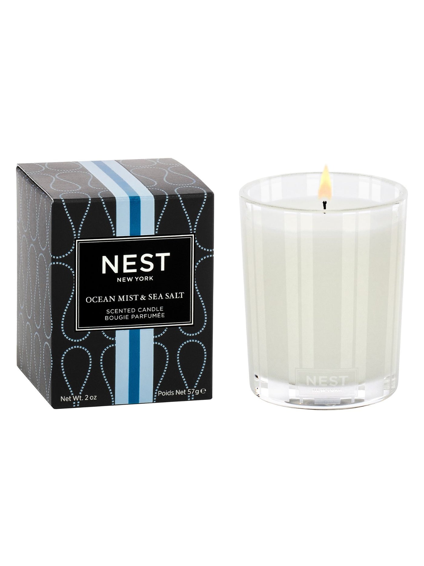 glass candle