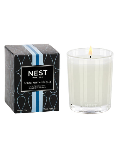 glass candle