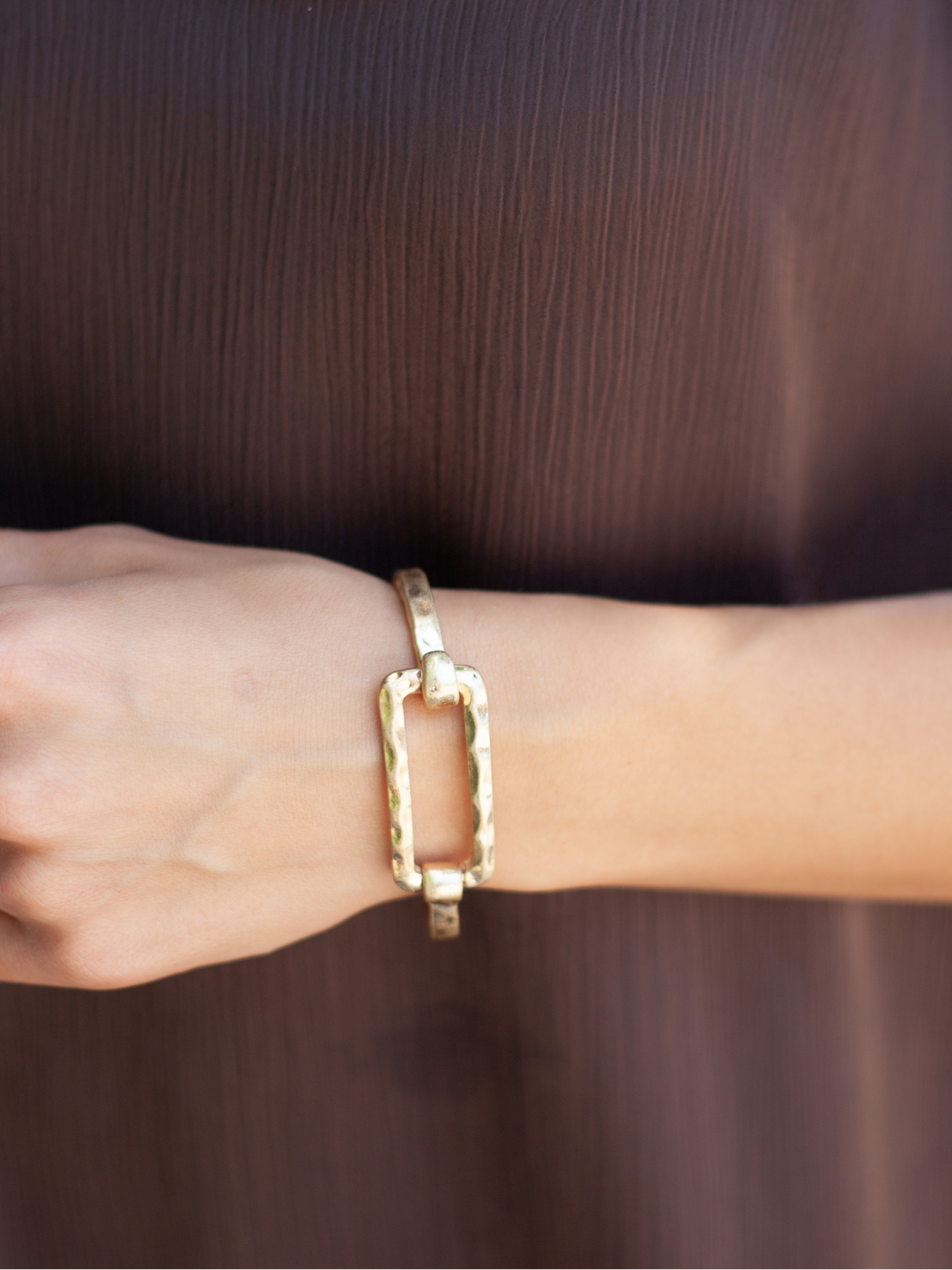 Squared Hinge Bracelet