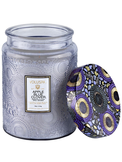 apple clover candle