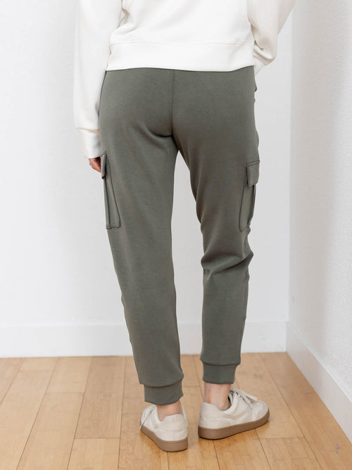 olive cargo jogger soft pant