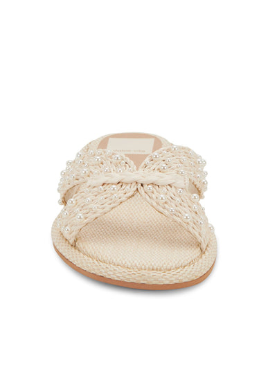 slip on cut out sandal