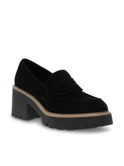 black loafer