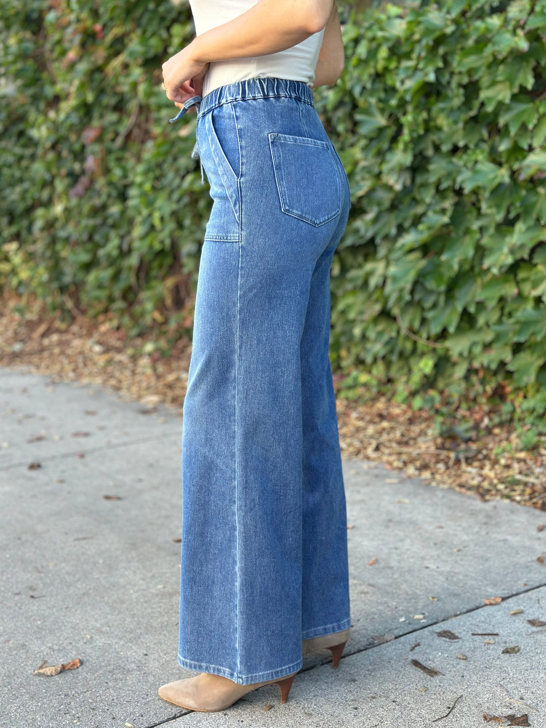 VERVET Easy High Rise 4-Way Stretch Vintage Flare