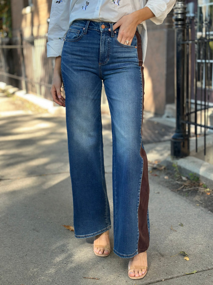Level 99 Kai High Rise Wide Leg Cord