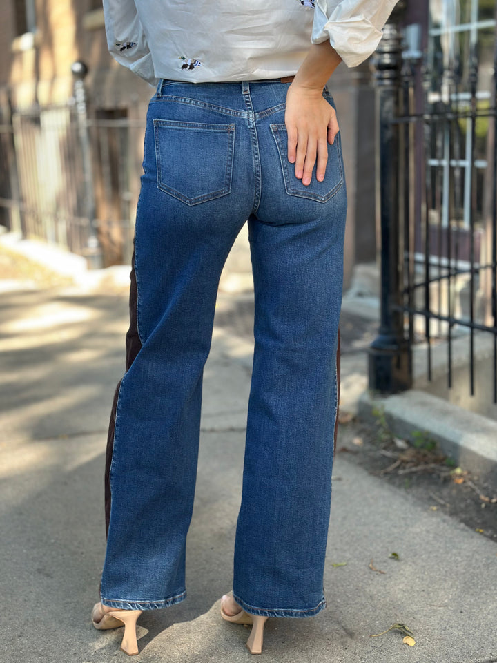 Level 99 Kai High Rise Wide Leg Cord