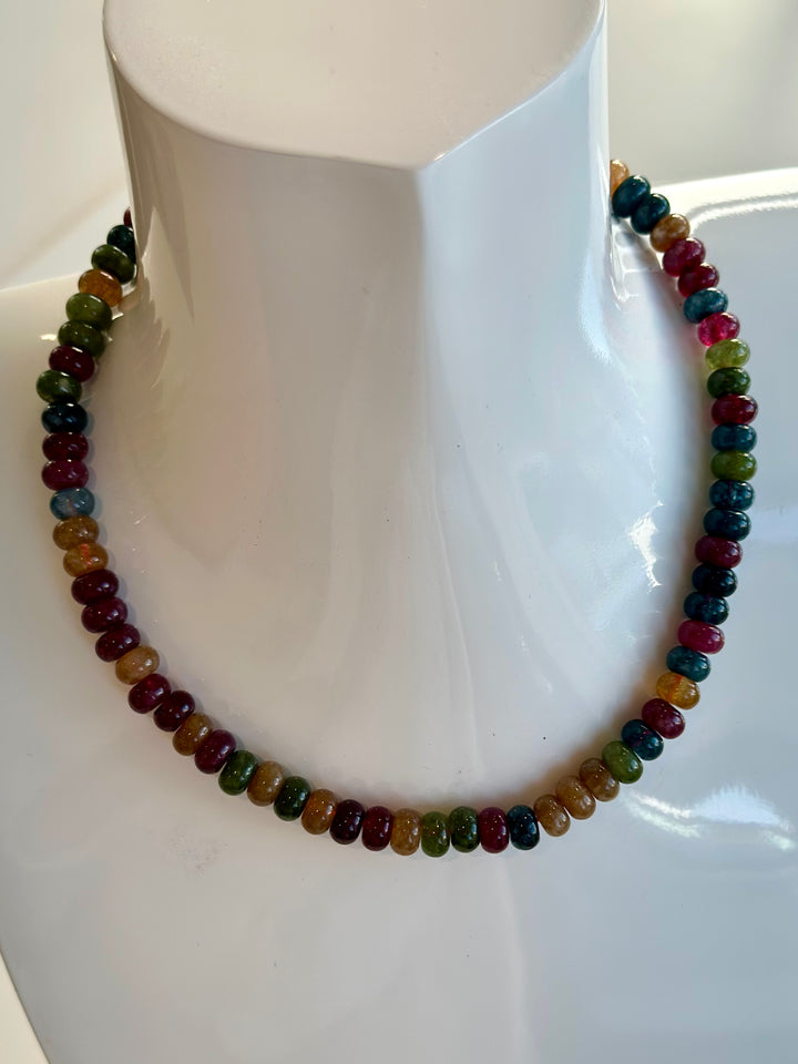 beaded necklace