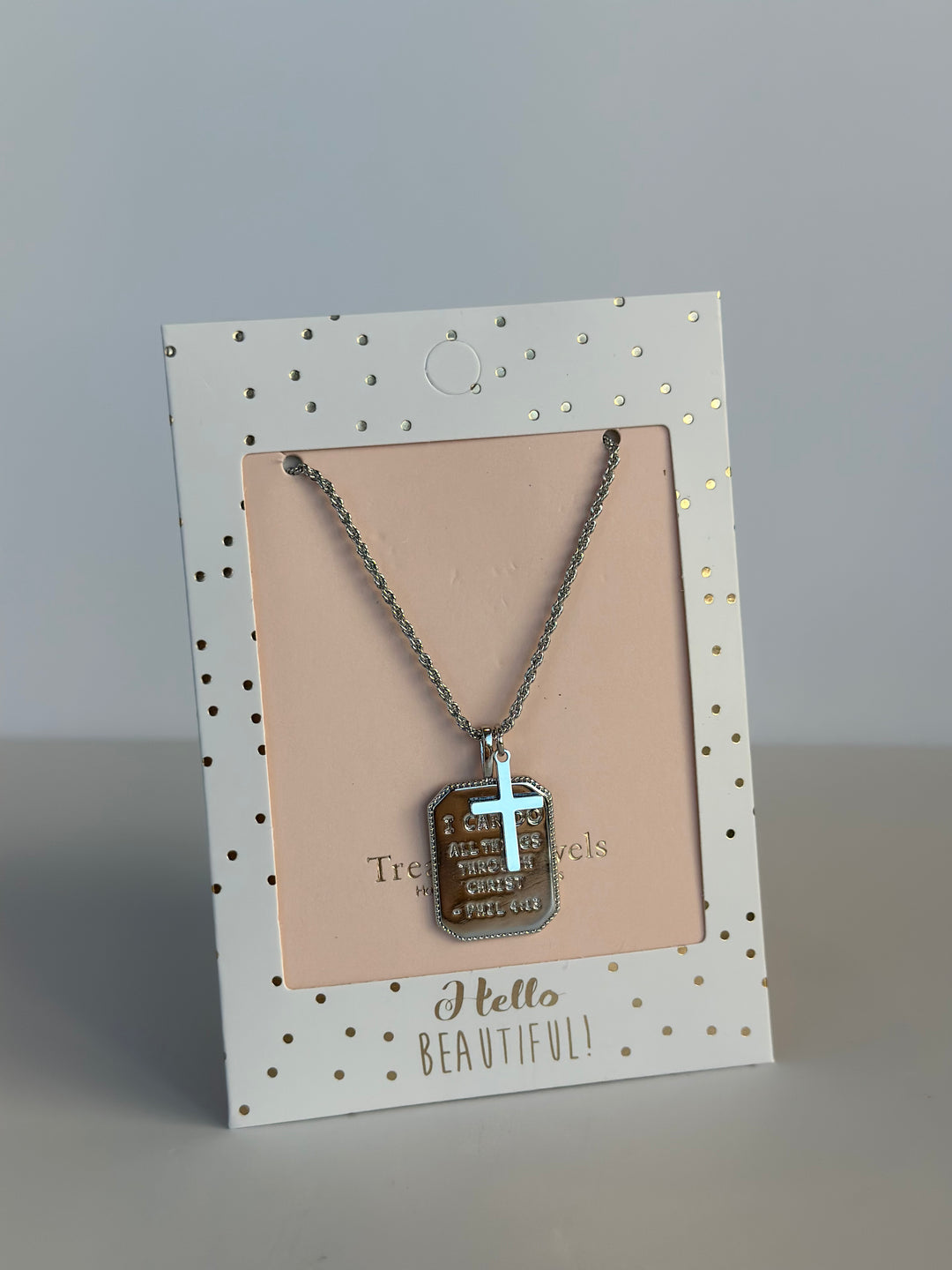 scripture necklace