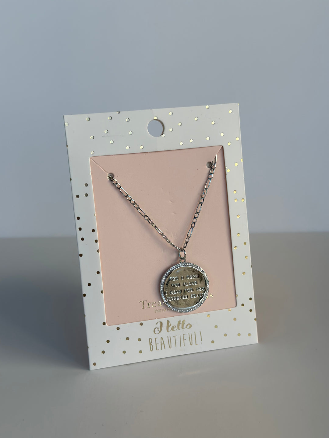 Jeremiah 29:11 Necklace