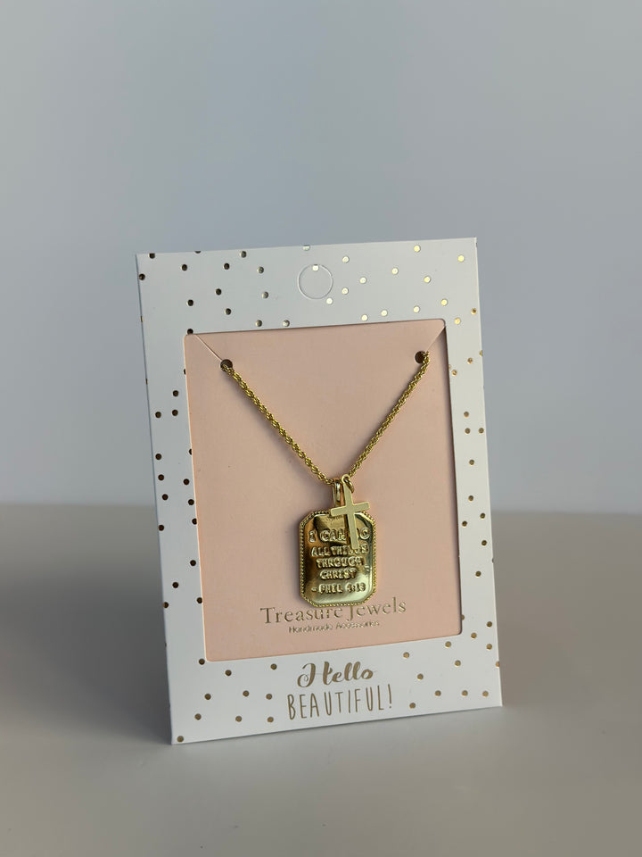 scripture necklace