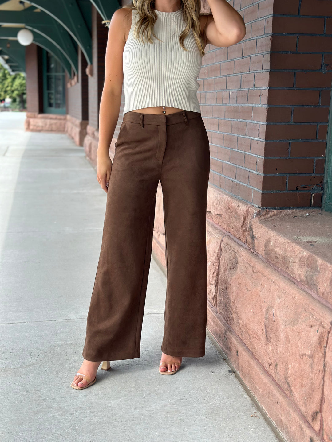 brown pants