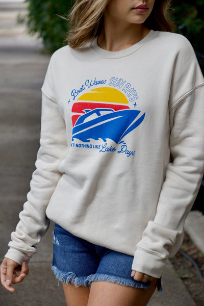 colored sweatshirt