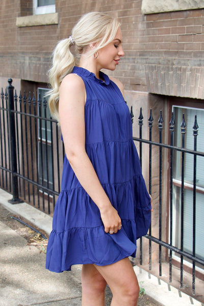 bule dress