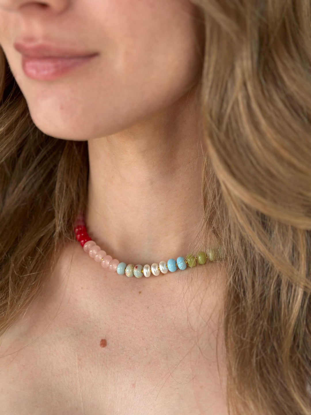 Color Garden Beaded Necklace