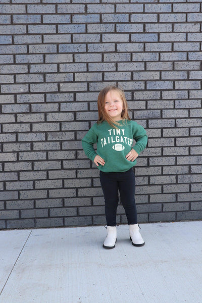 little girls football sweatshirt
