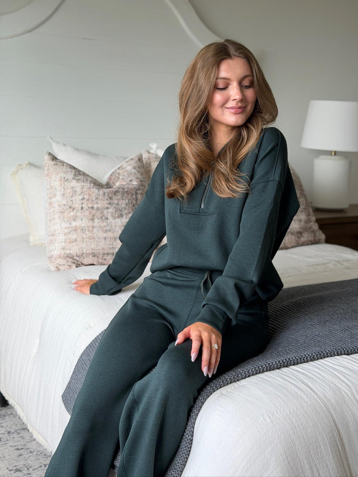 SPANX AirEssentials Shawl Collar Half Zip