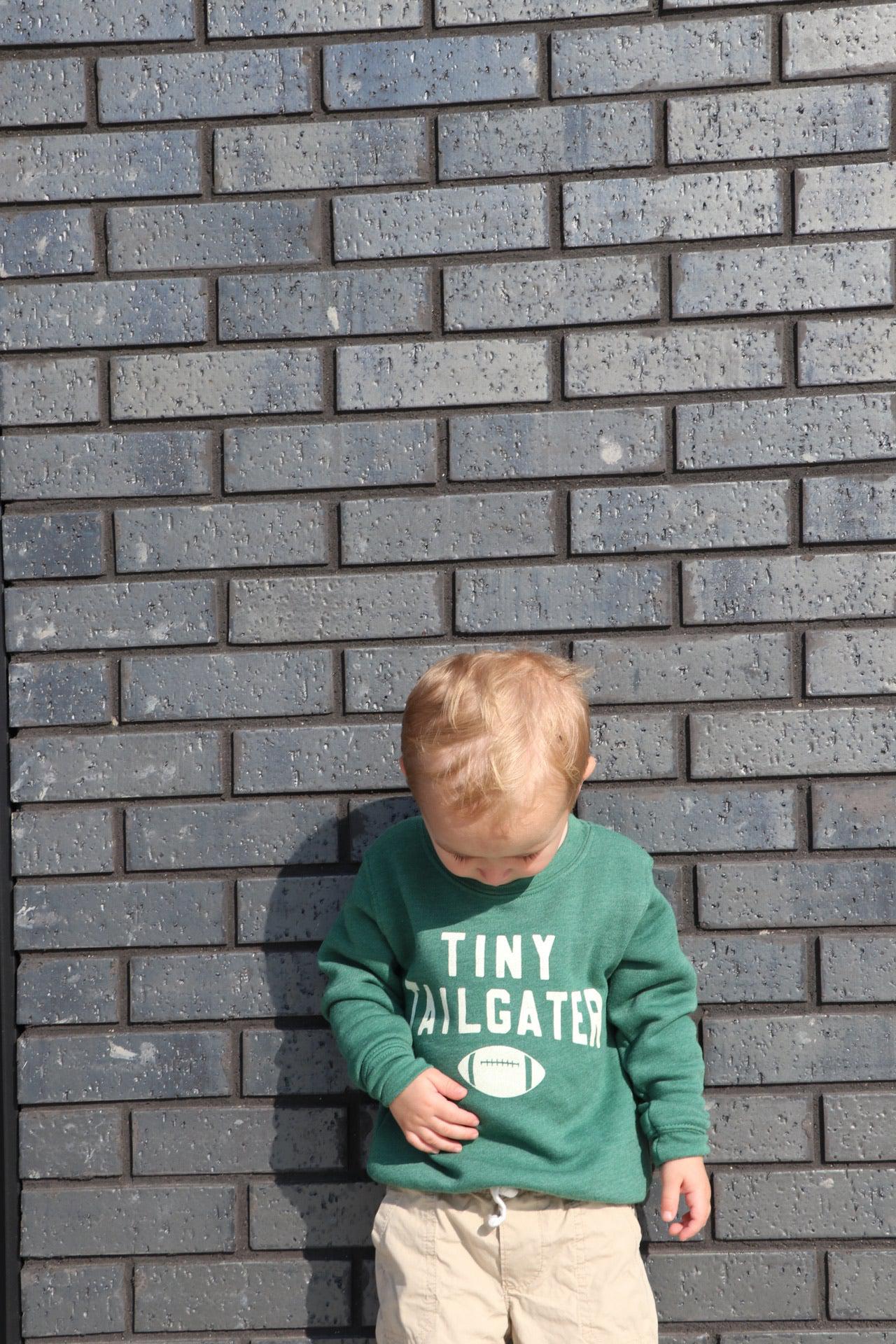tiny tailgater graphic sweatshirt