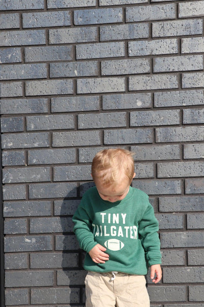 tiny tailgater graphic sweatshirt