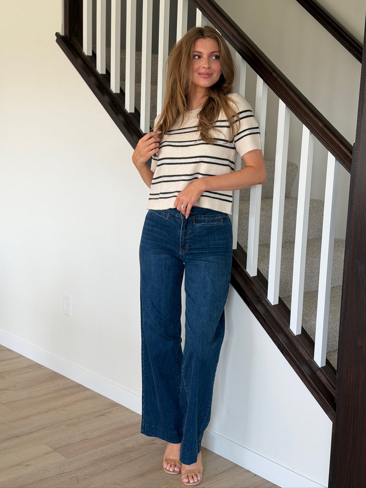 Z Supply Gatewood Striped Sweater