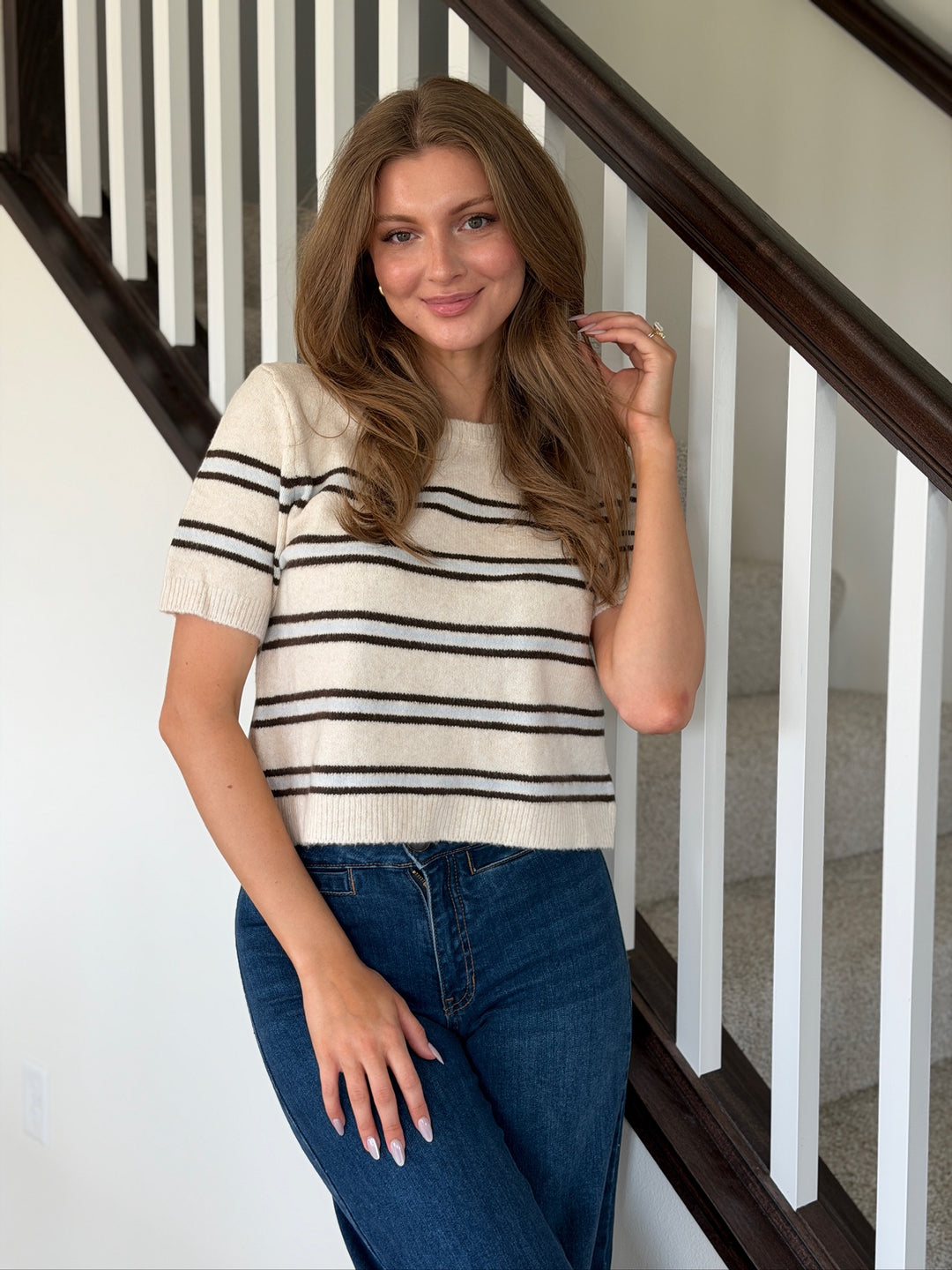 Z Supply Gatewood Striped Sweater