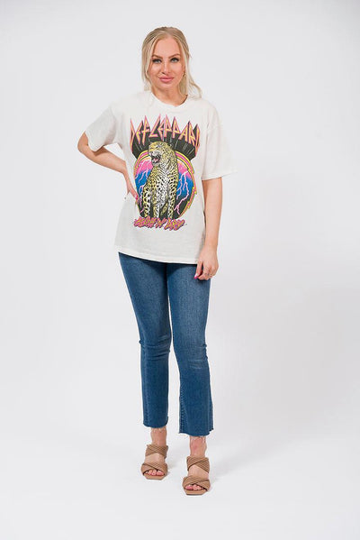 def leppard graphic tee