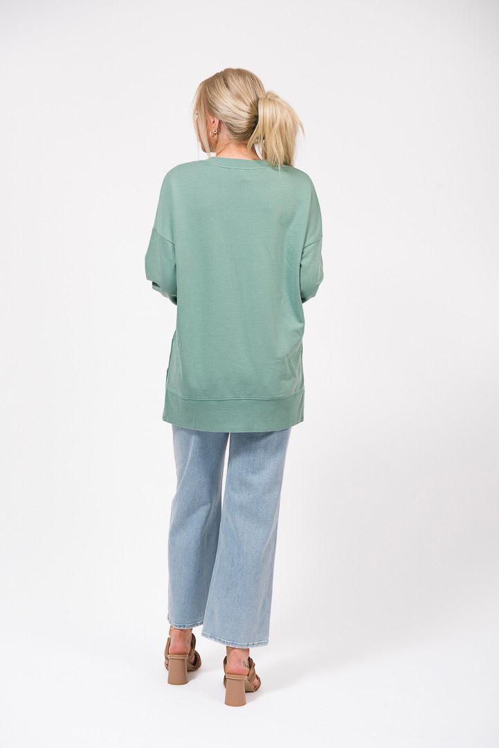 side slit swaeter
