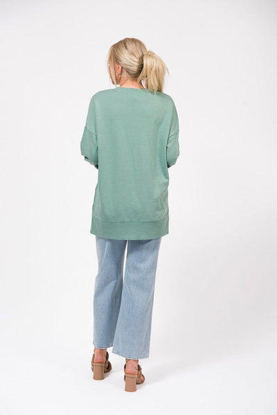 side slit swaeter