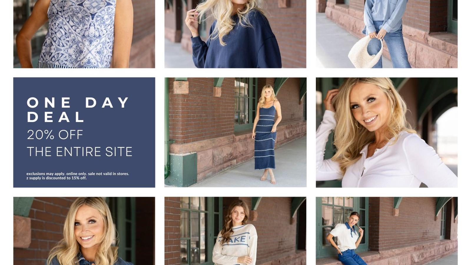 20% off the entire site