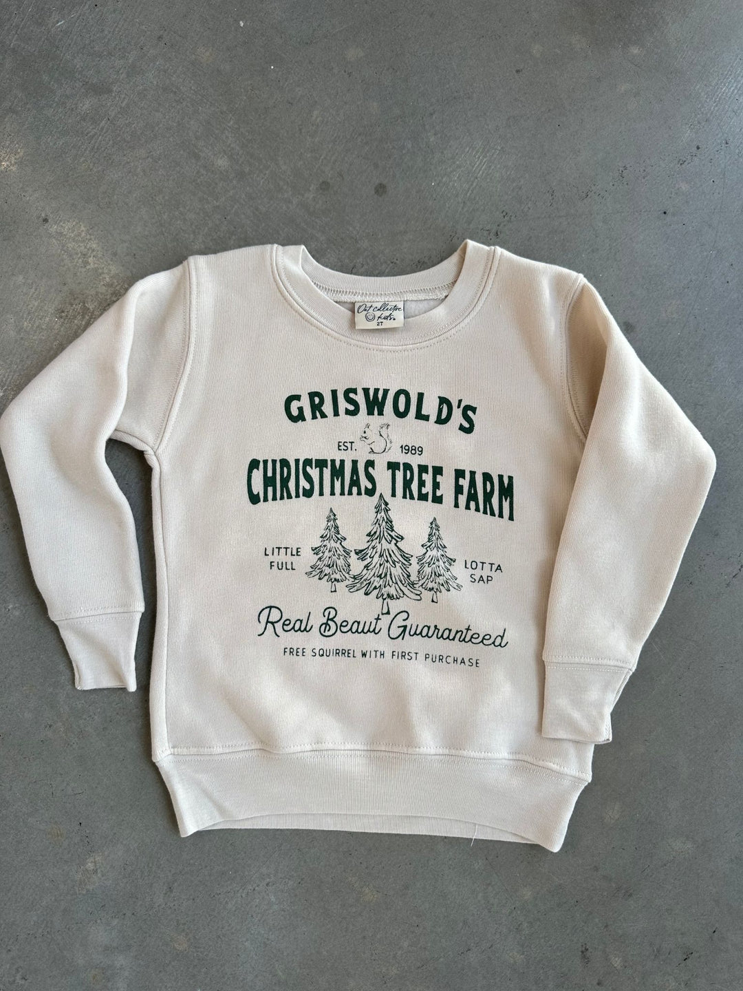 griswolds christmas tree farm sweatshirt
