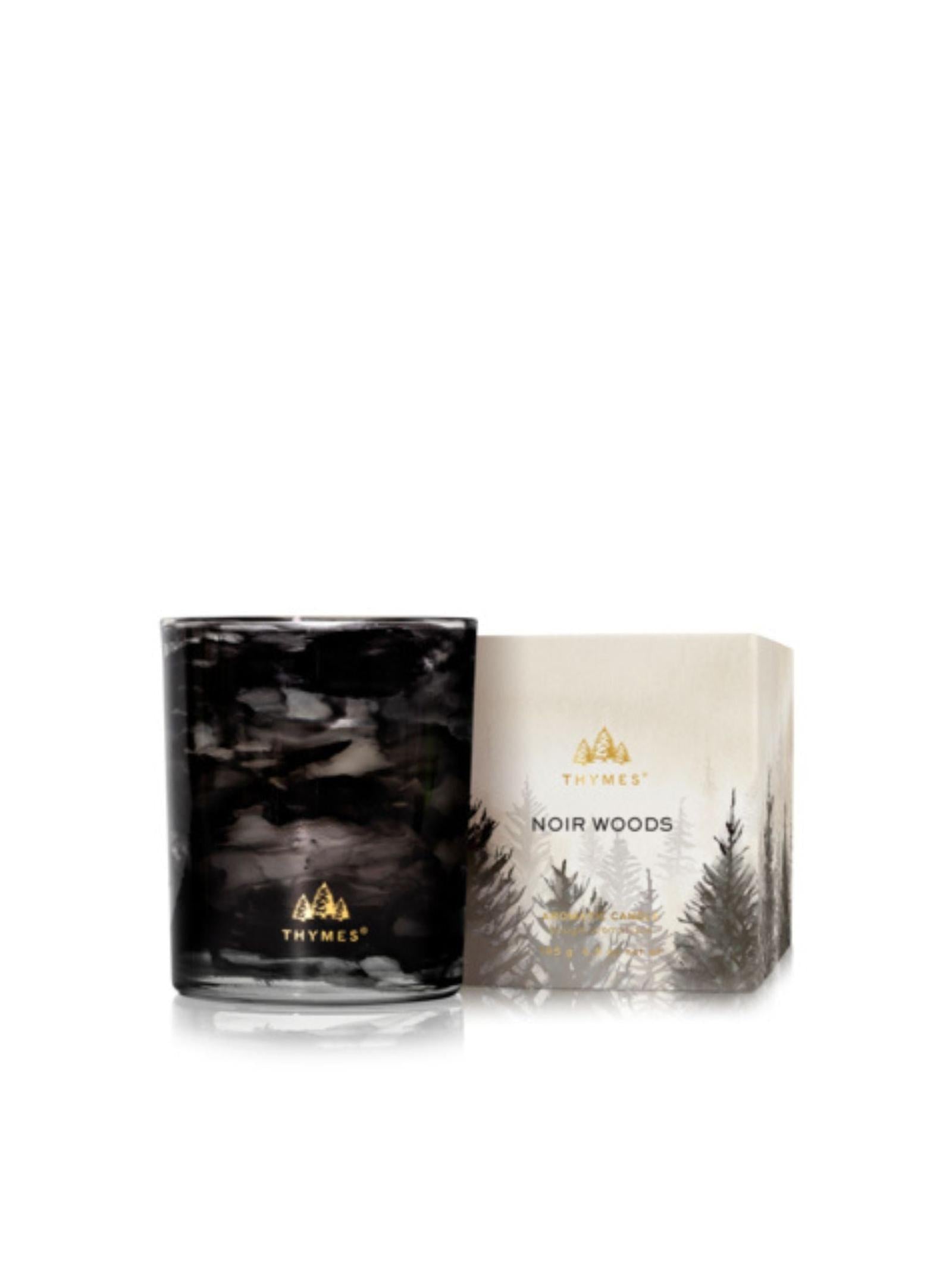 Thymes Noir Woods Candle - Thumbnail 2