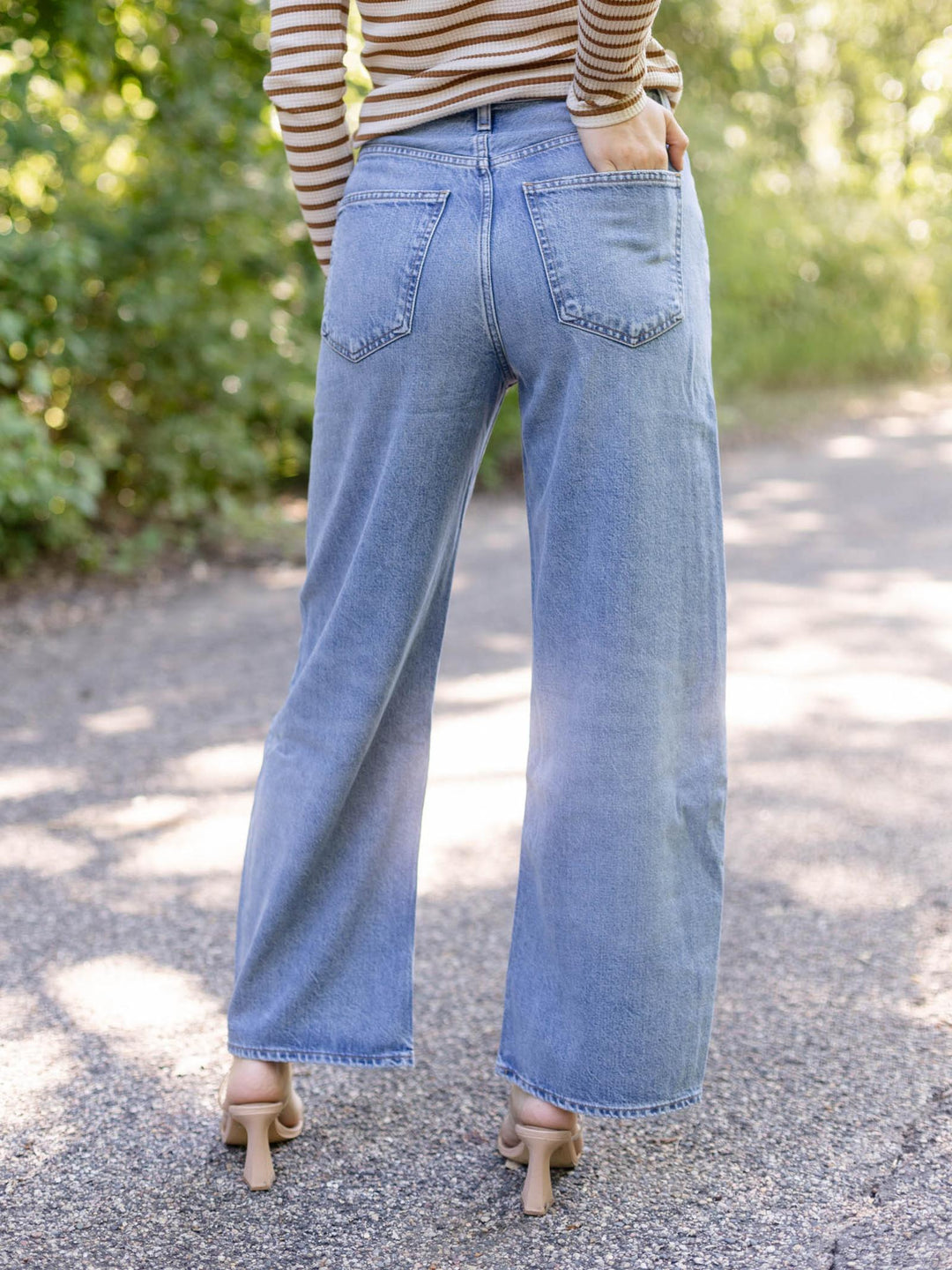 AGOLDE Chord Low Curve Jean Crop