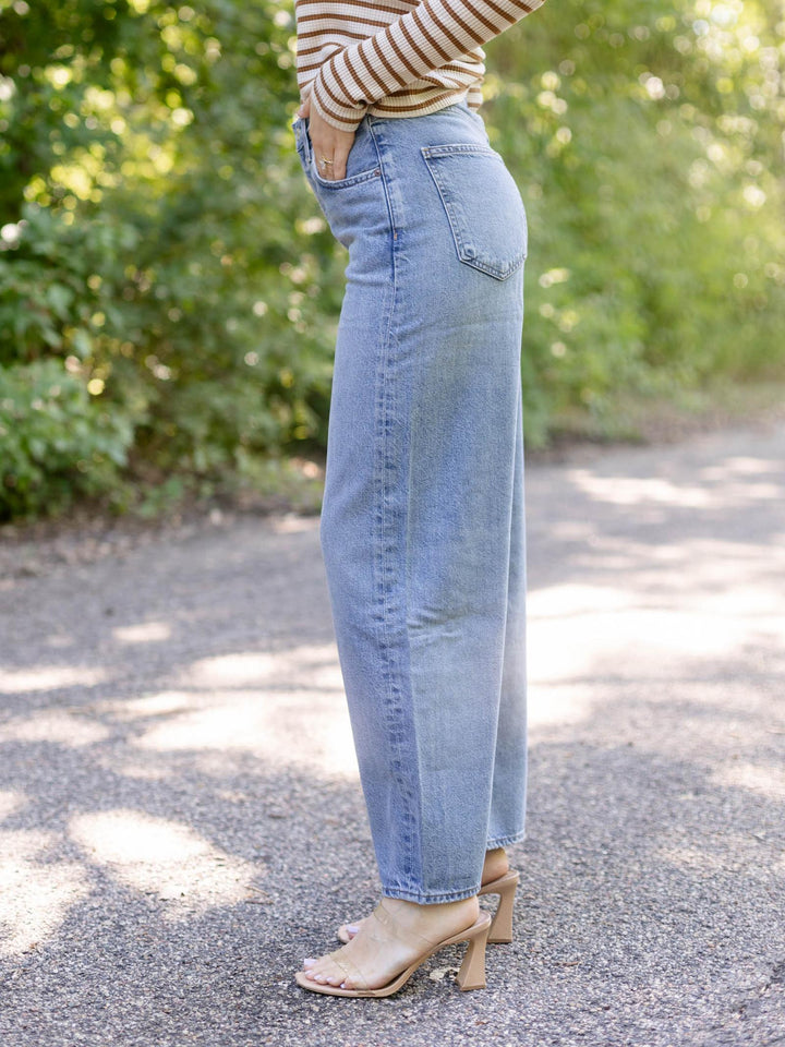 AGOLDE Chord Low Curve Jean Crop