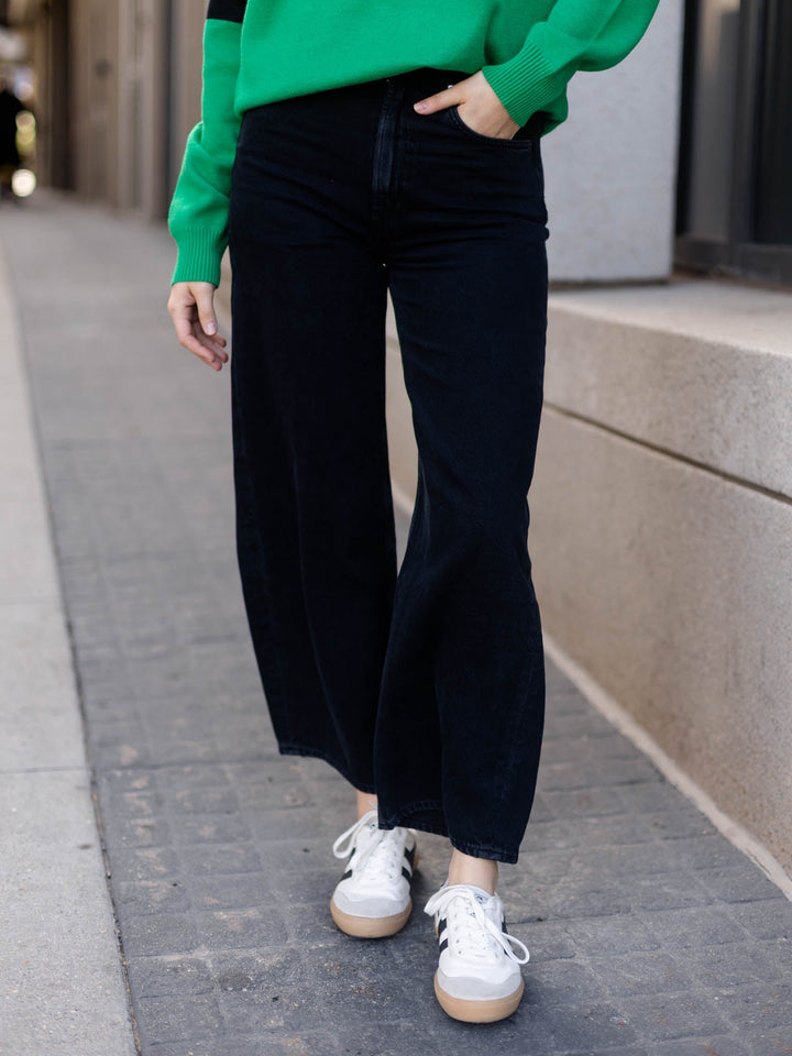 black pants