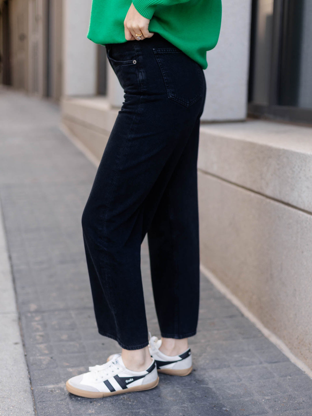 black jeans