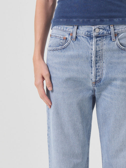 AGOLDE Fran Force Cuff StraightDenim jeans