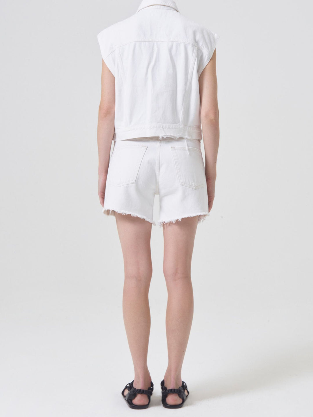 AGOLDE Pannacota Parker LongDenim Shorts/Skirts