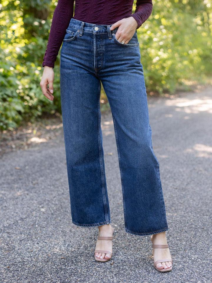 AGOLDE Short Wave Arc Jean
